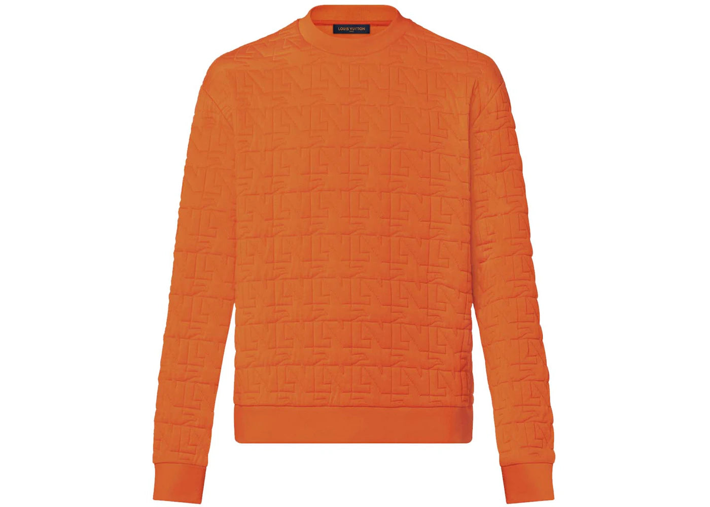 Louis Vuitton LV Doves Quilted Sweatshirt Cheddar