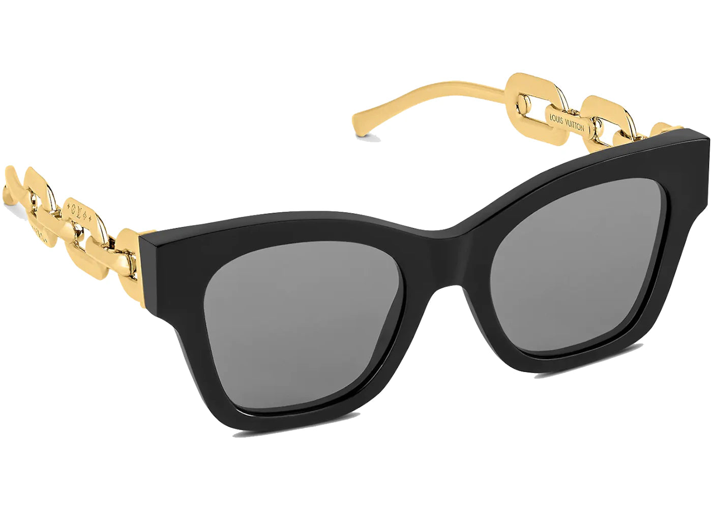 Louis Vuitton LV Edge Cat Eye Sunglasses Black/Gold (Z1631W/Z1631E)