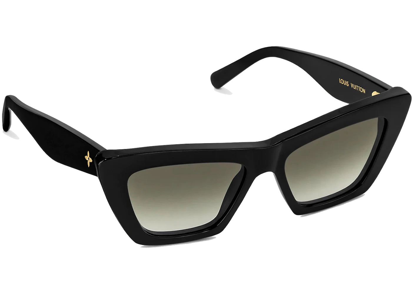 Louis Vuitton LV Fame Cat Eye Sunglasses Black (Z1723W)