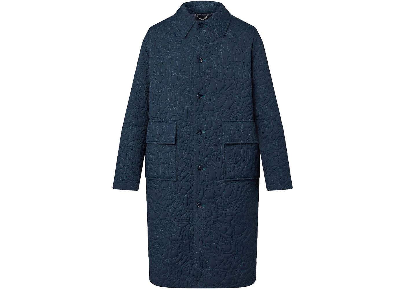 Louis Vuitton LV Graphic Light Padded Coat Total Eclipse
