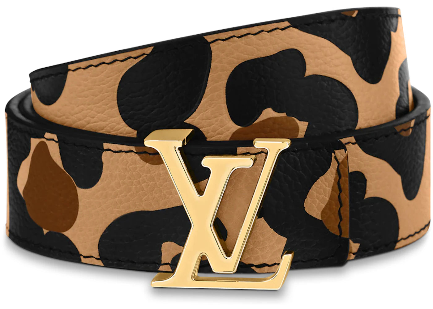 Louis Vuitton LV Iconic 30MM Reversible Belt Wild at Heart Black