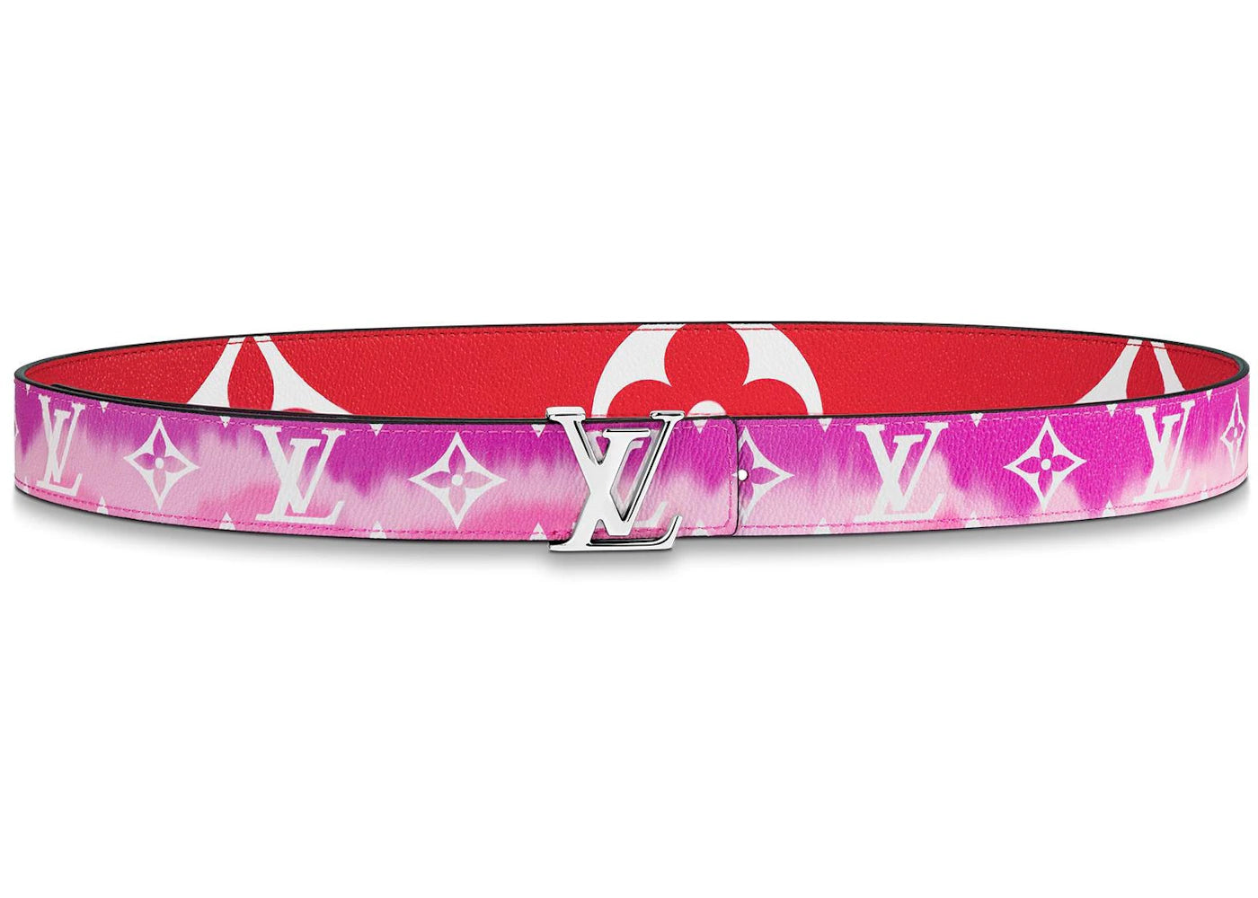 Louis Vuitton LV Iconic Reversible Belt 30MM Red