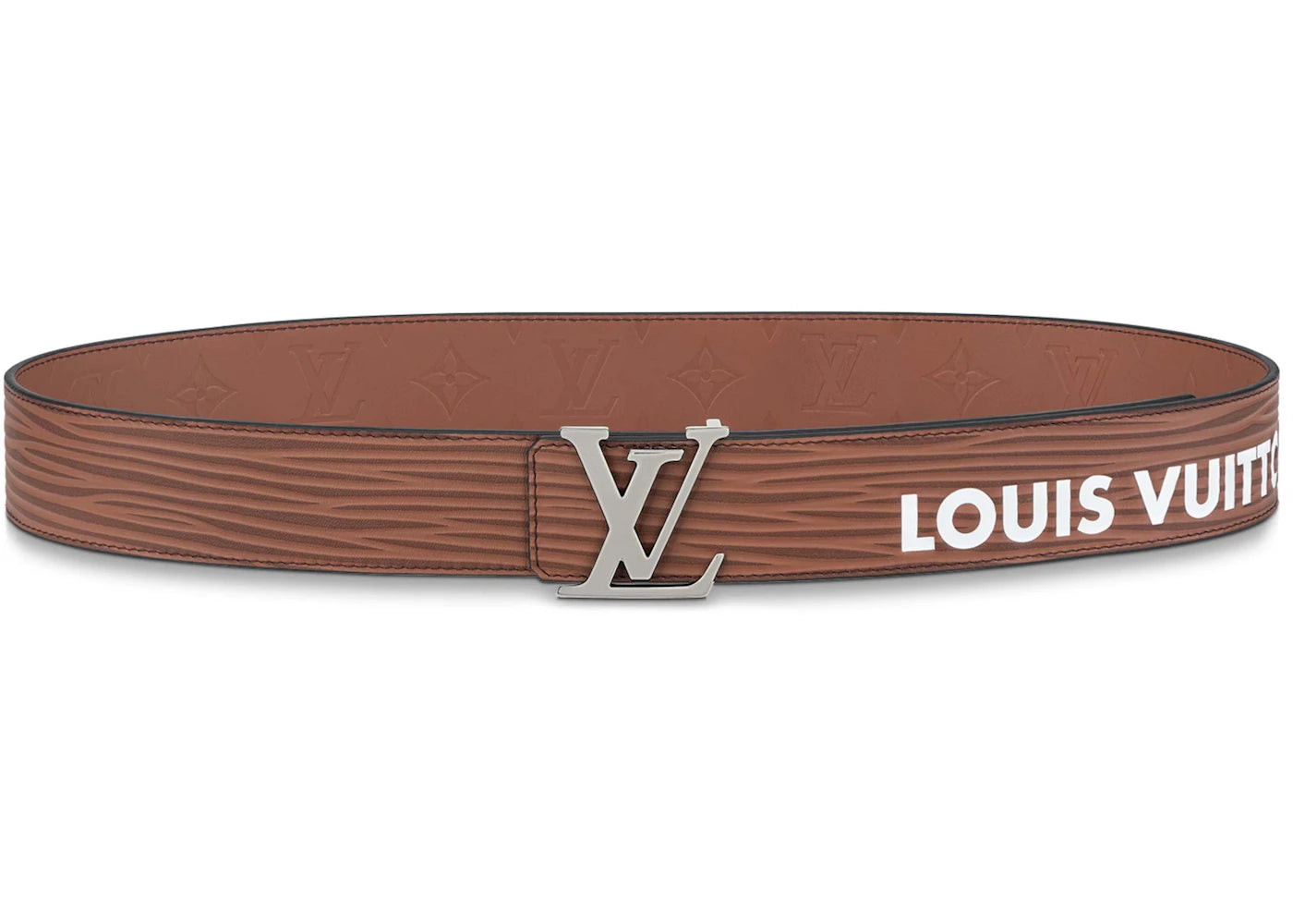 Louis Vuitton LV Initials 40mm Reversible Belt Tan Brown