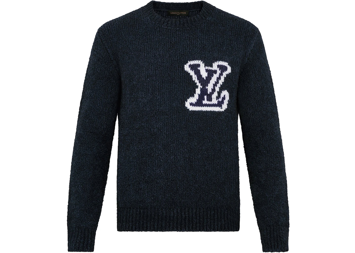 Louis Vuitton LV Intarsia Crewneck Navy