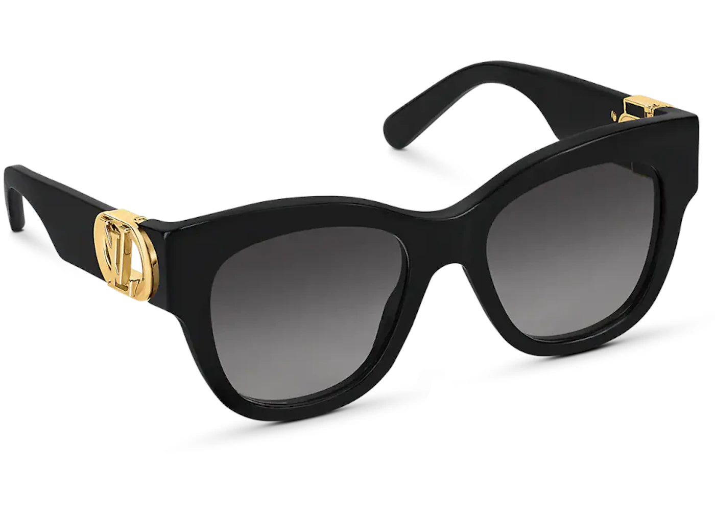 Louis Vuitton LV Link PM Cat Eye Sunglasses PM Black