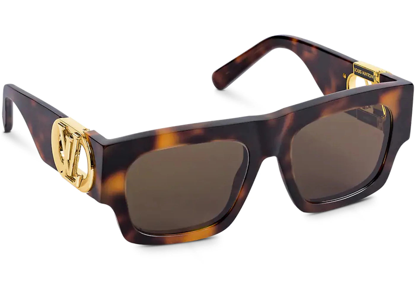 Louis Vuitton LV Link Square Wild at Heart Sunglasses Tortoise