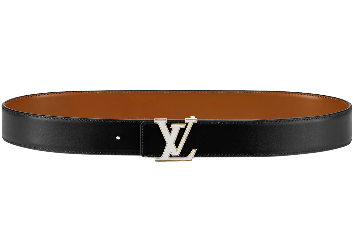 Louis Vuitton LV Mirror 35MM Reversible Belt Black/Brown
