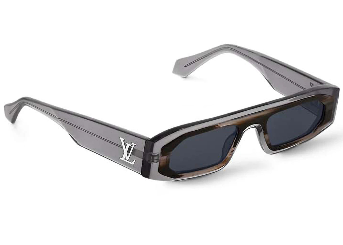 Louis Vuitton LV Ocean Low Square Sunglasses Black (Z2188U)