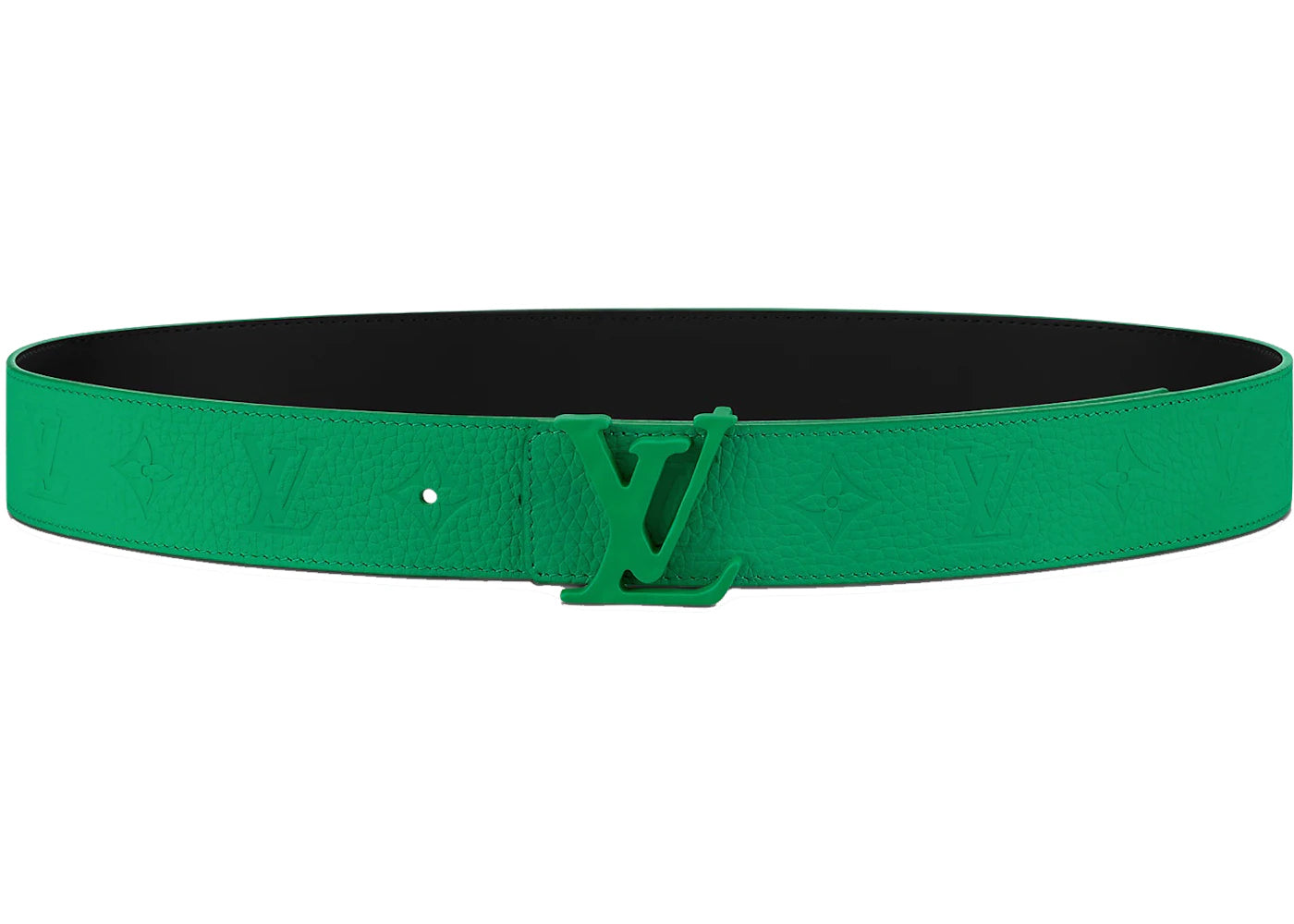 Louis Vuitton LV Shape 40MM Reversible Belt Green