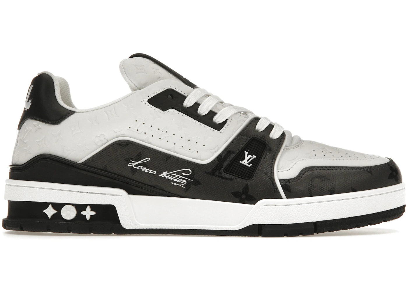 Louis Vuitton LV Trainer #54 Black White