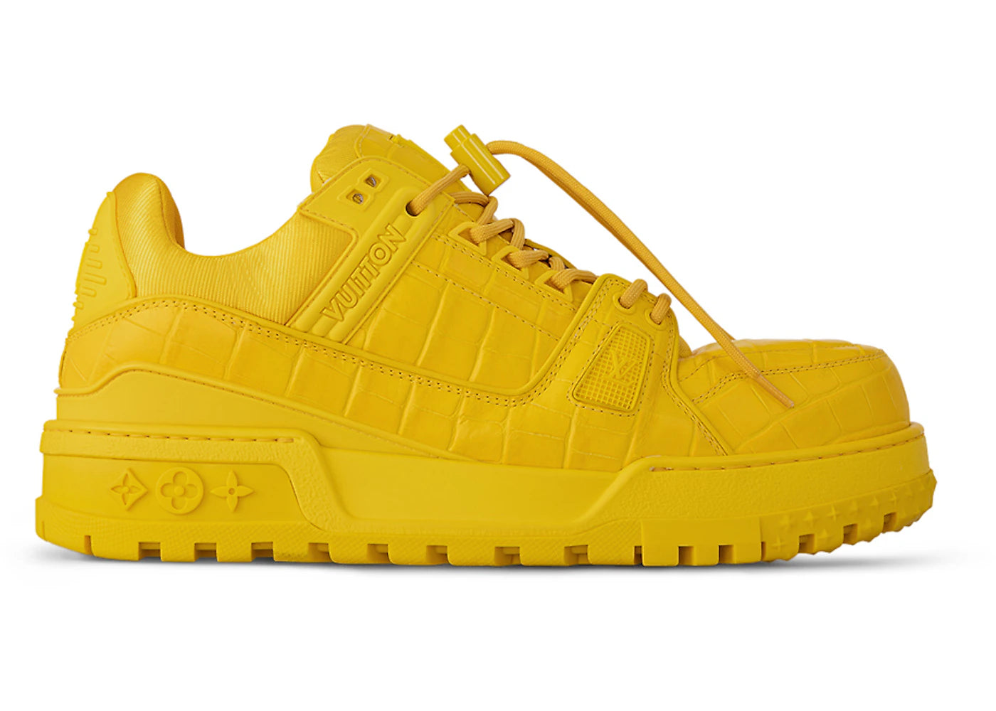 Louis Vuitton LV Trainer Maxi Sneaker Yellow