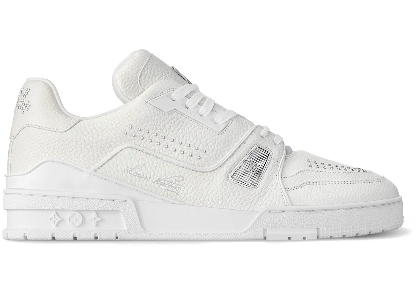 Louis Vuitton LV Trainer White Calf Leather