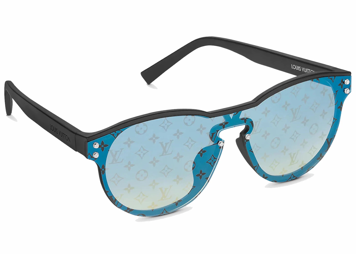 Louis Vuitton LV Waimea Round Sunglasses Blue (Z1666E/W)