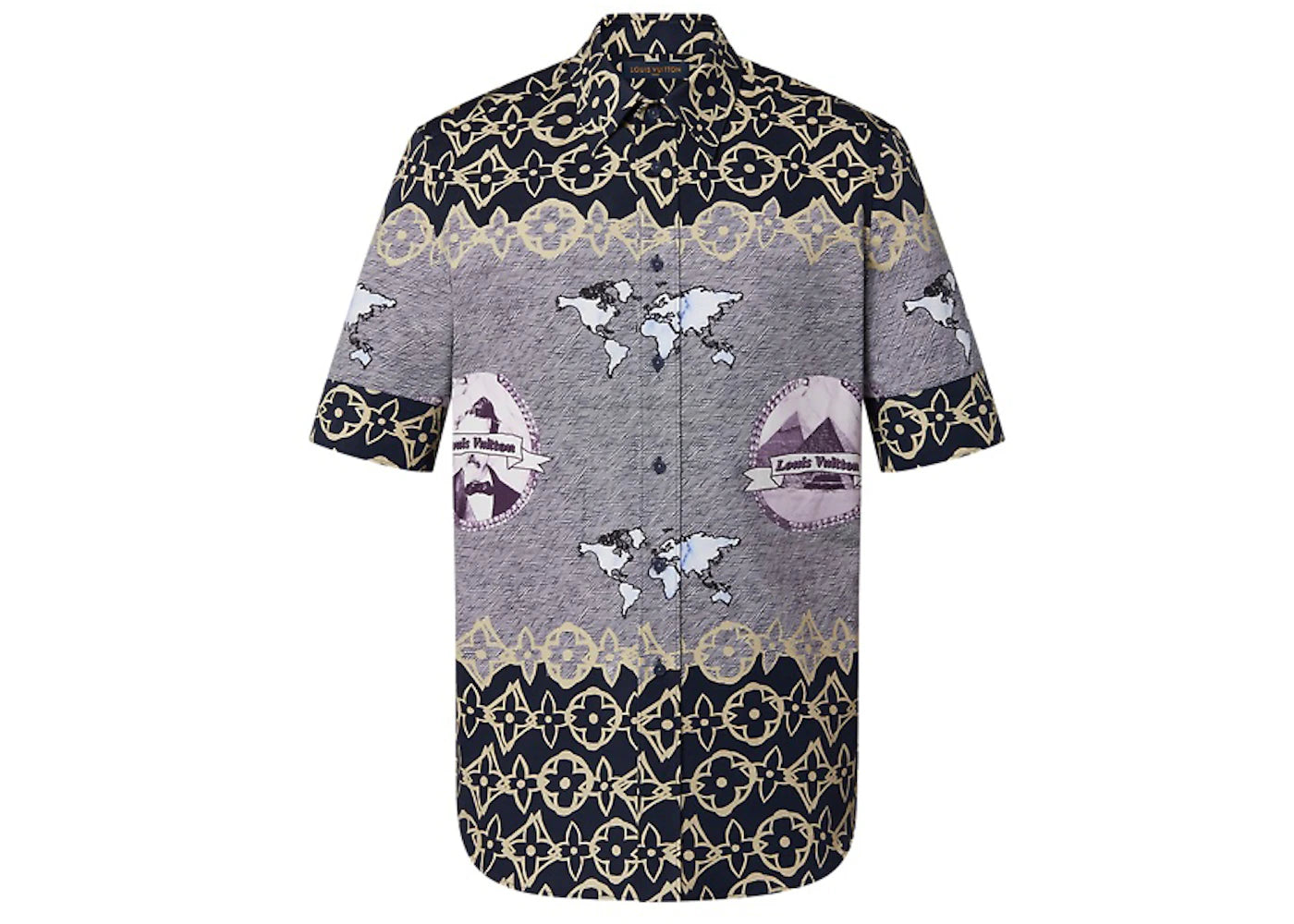 Louis Vuitton LV Wax Short Sleeve Shirt Multicolor