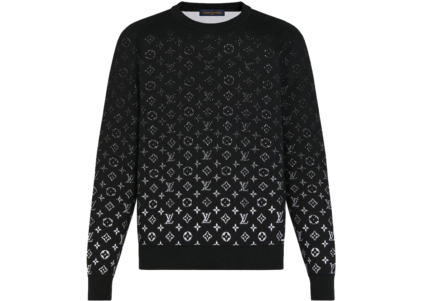 Louis Vuitton LVSE Monogram Degrade Crewneck Black/White