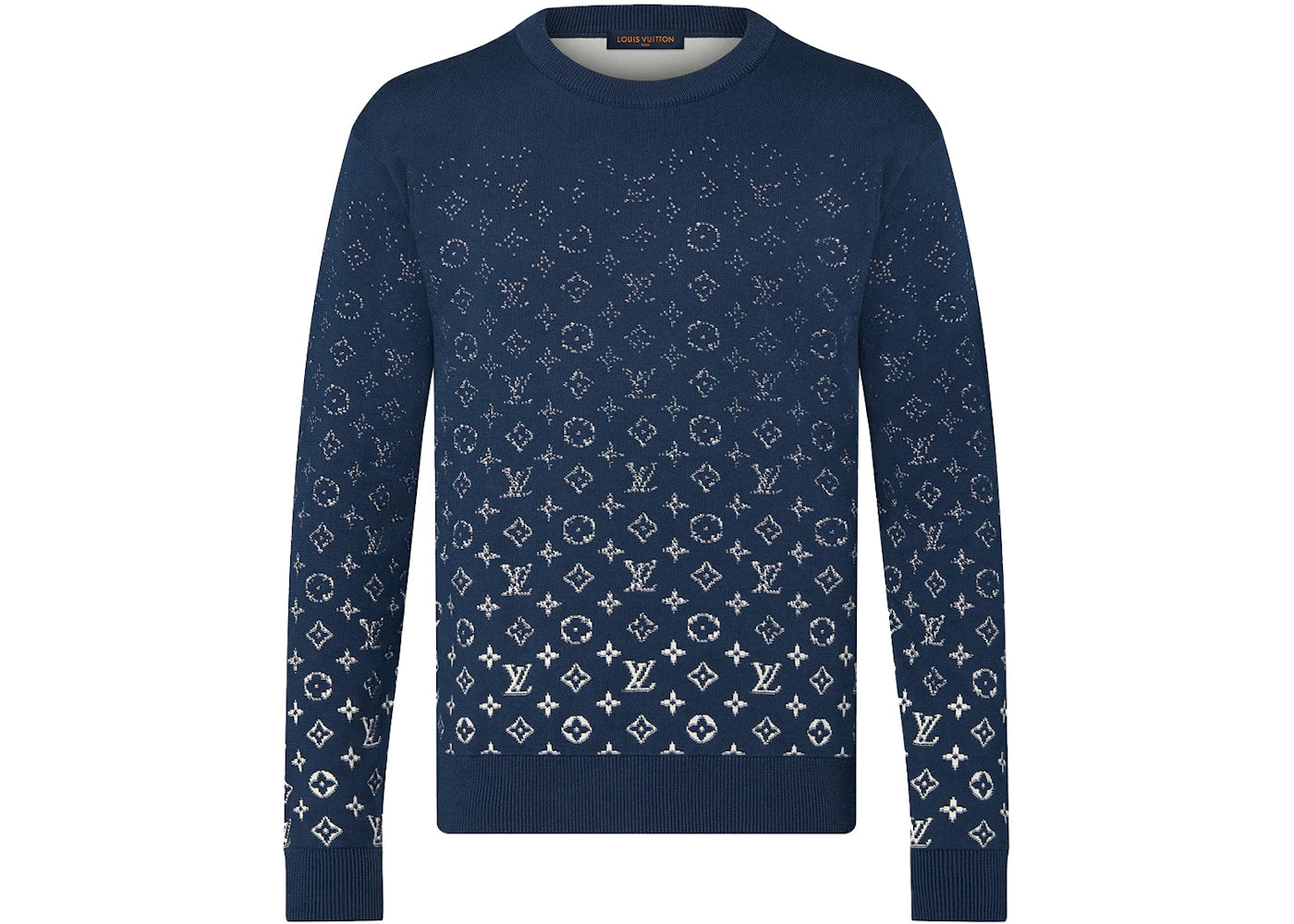Louis Vuitton LVSE Monogram Degrade Crewneck Dark Ocean
