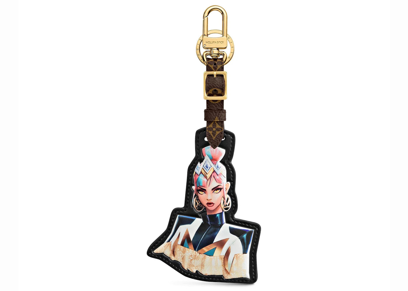 Louis Vuitton LVXLOL Key Holder and Bag Charm Monogram