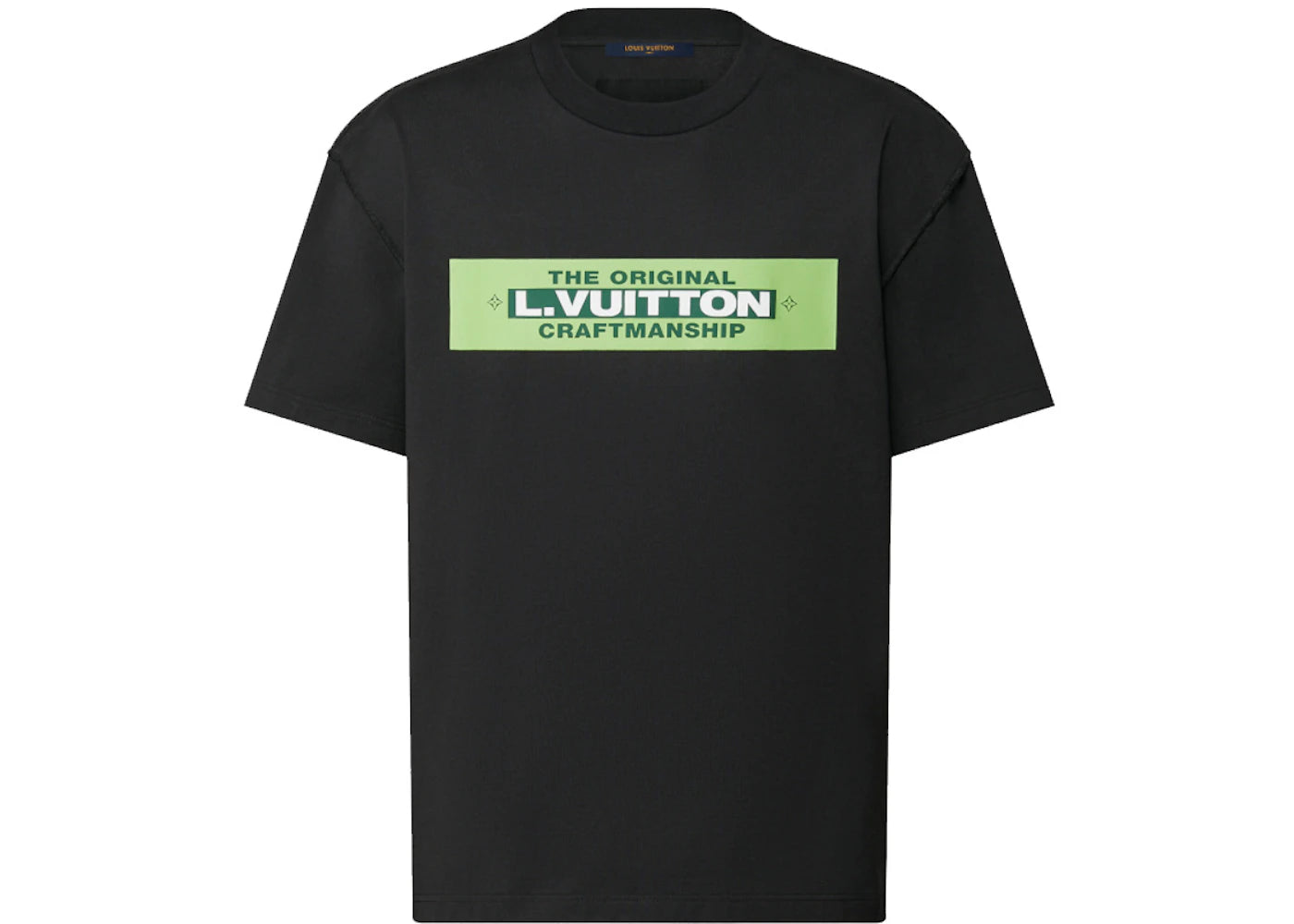 Louis Vuitton L.Vuitton Printed T-shirt Black