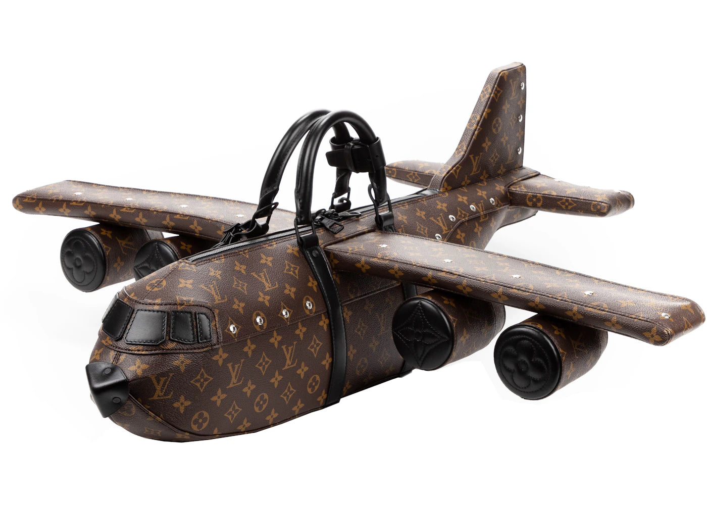 Louis Vuitton Limited Edition Airplane Bag Monogram Brown