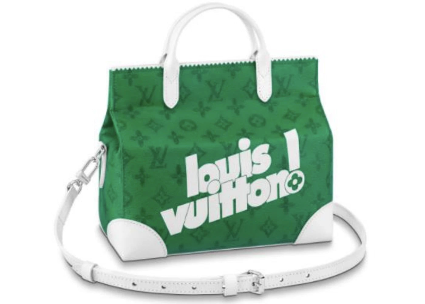 Louis Vuitton Litter Bag Monogram Green