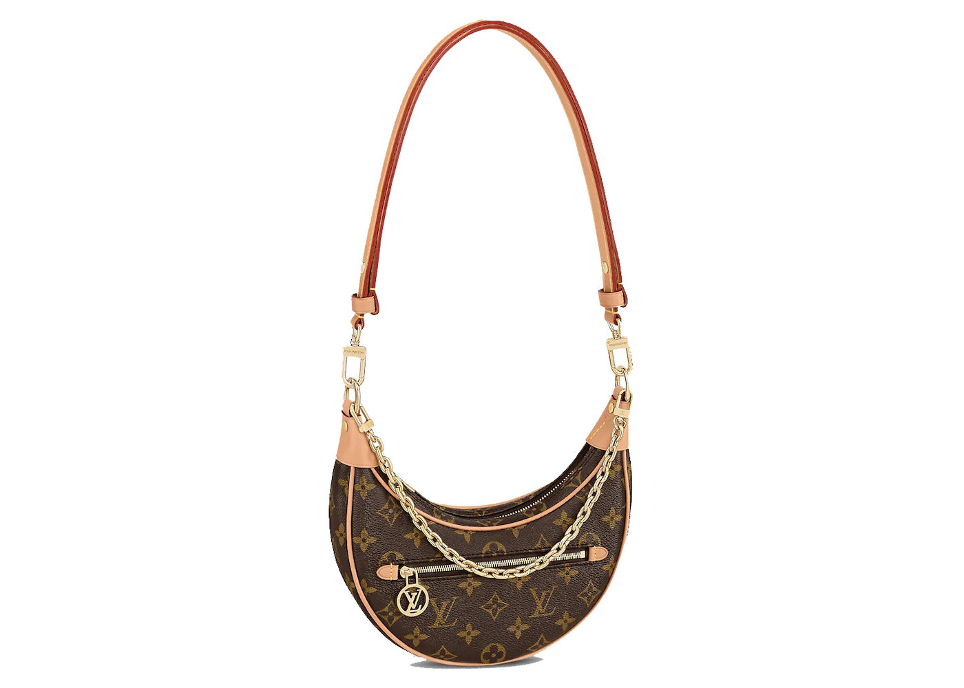 Louis Vuitton Loop Handbag Monogram Brown