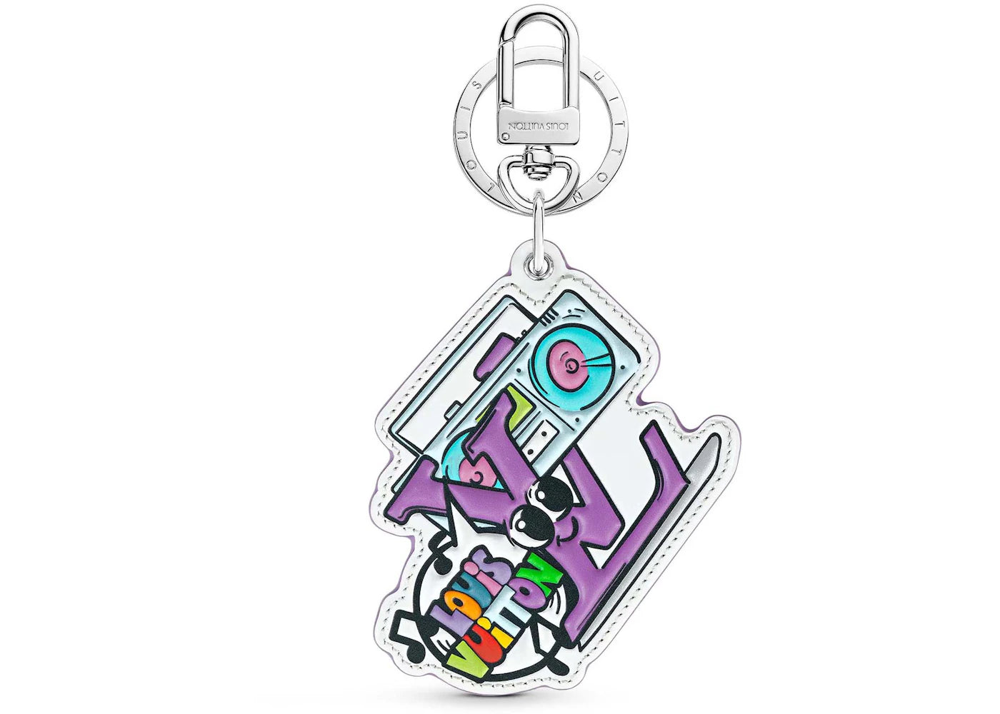 Louis Vuitton MNG Comics Bag Charm & Key Holder Multicolored