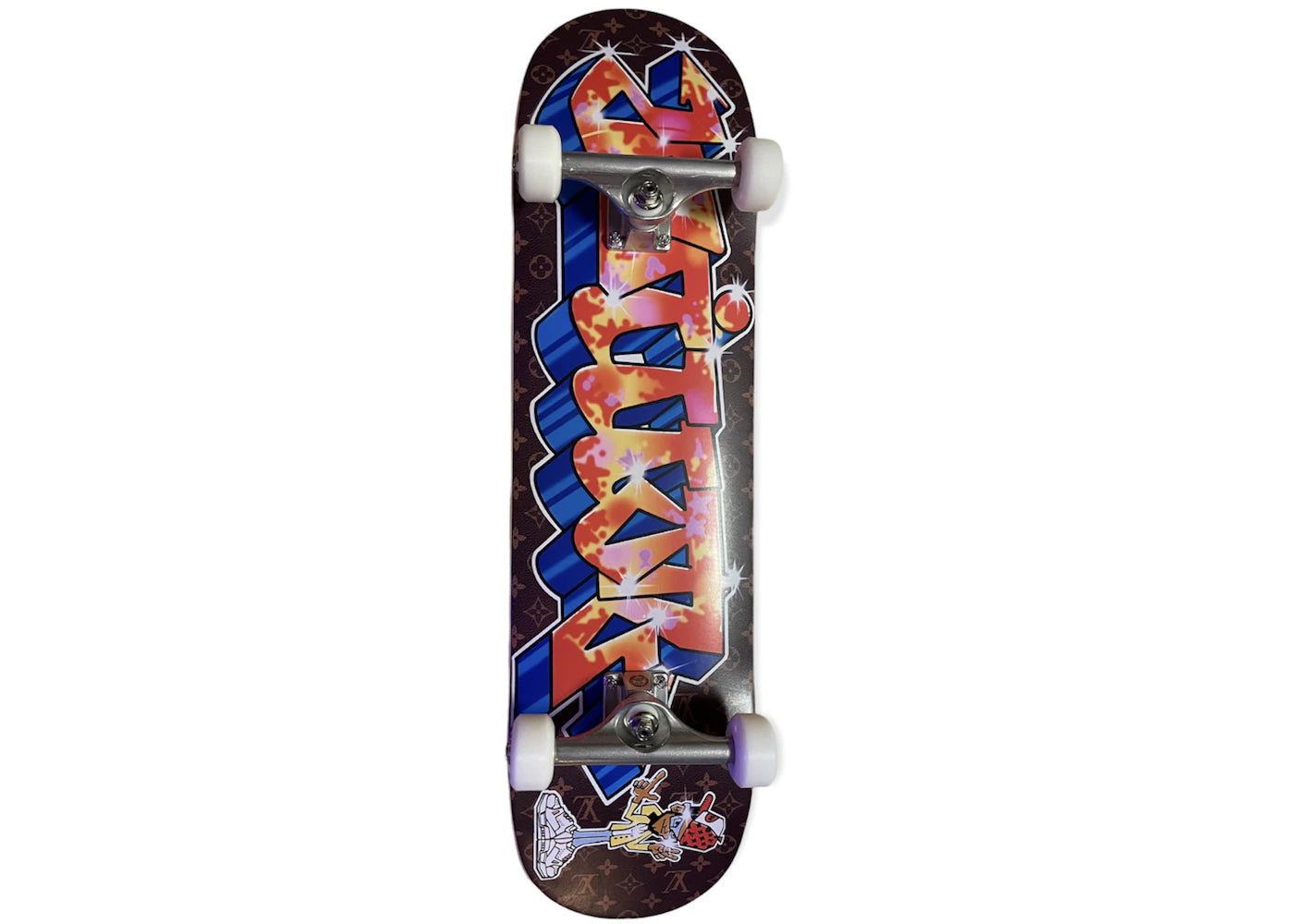 Louis Vuitton Miami Exclusive Graffiti Skateboard Deck