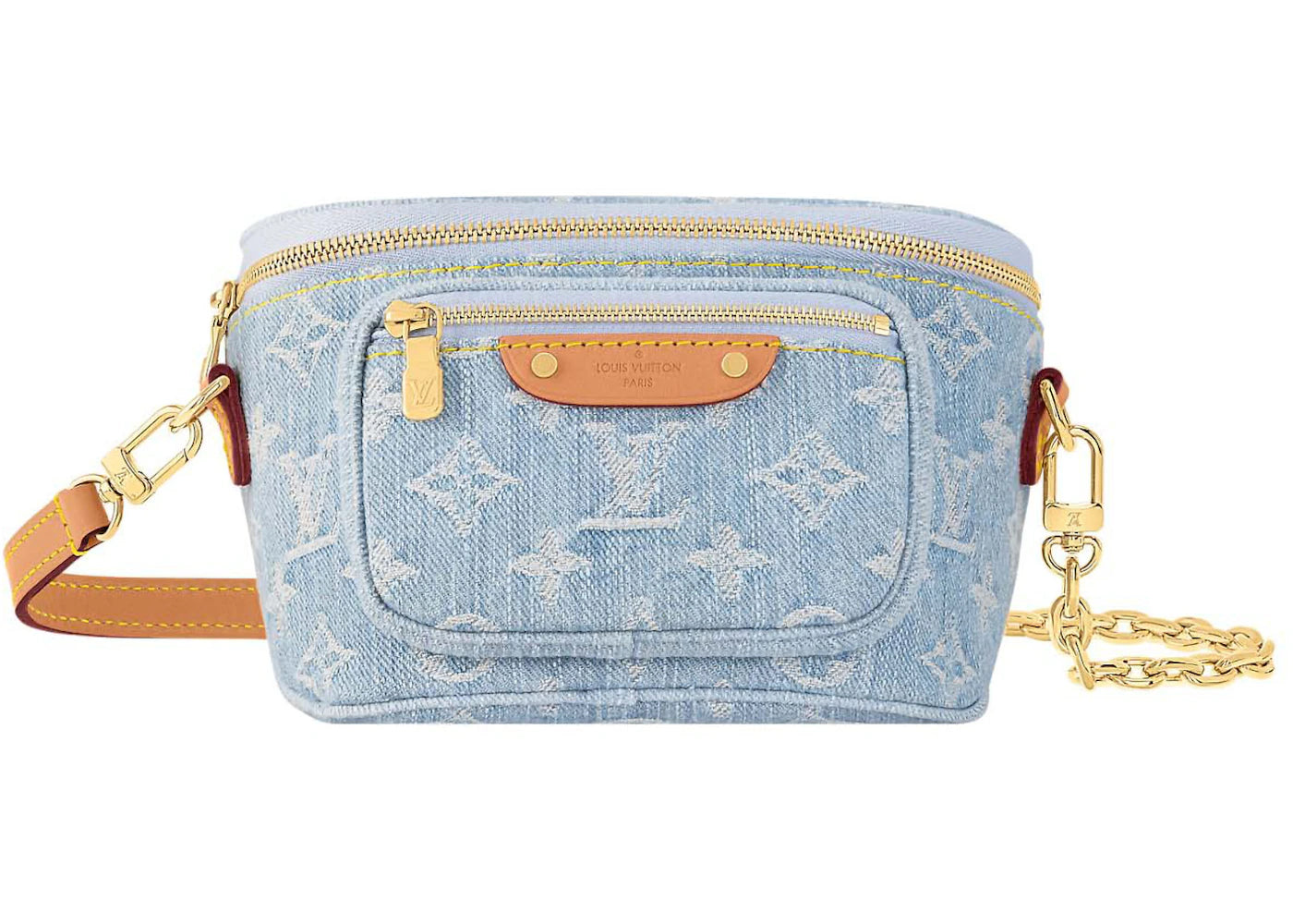 Louis Vuitton Mini Bumbag Sky Blue Denim