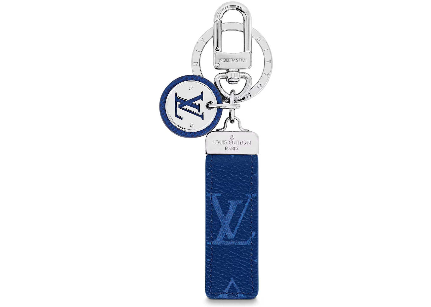 Louis Vuitton Neo LV Club Bag Charm and Key Holder Cobalt Blue