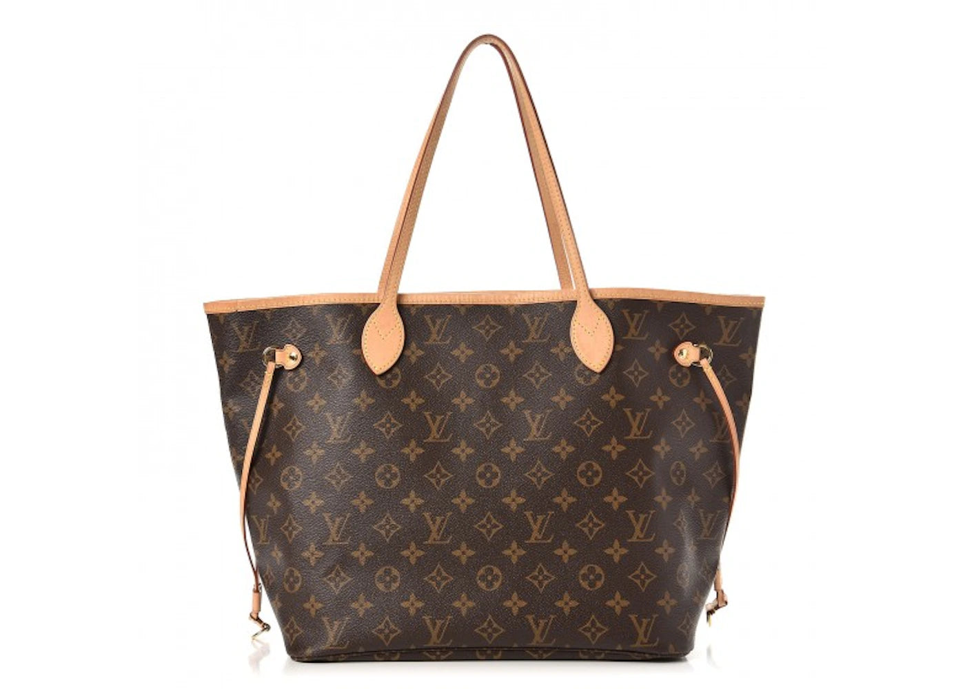 Louis Vuitton Neo Neverfull  Monogram (Without Pouch) MM Beige Lining