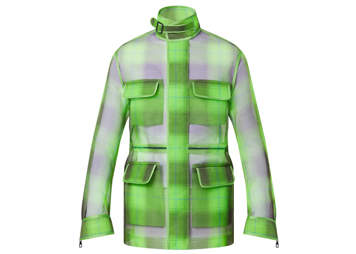 Louis Vuitton Neon Check 4-Pocket Jacket Multicolor