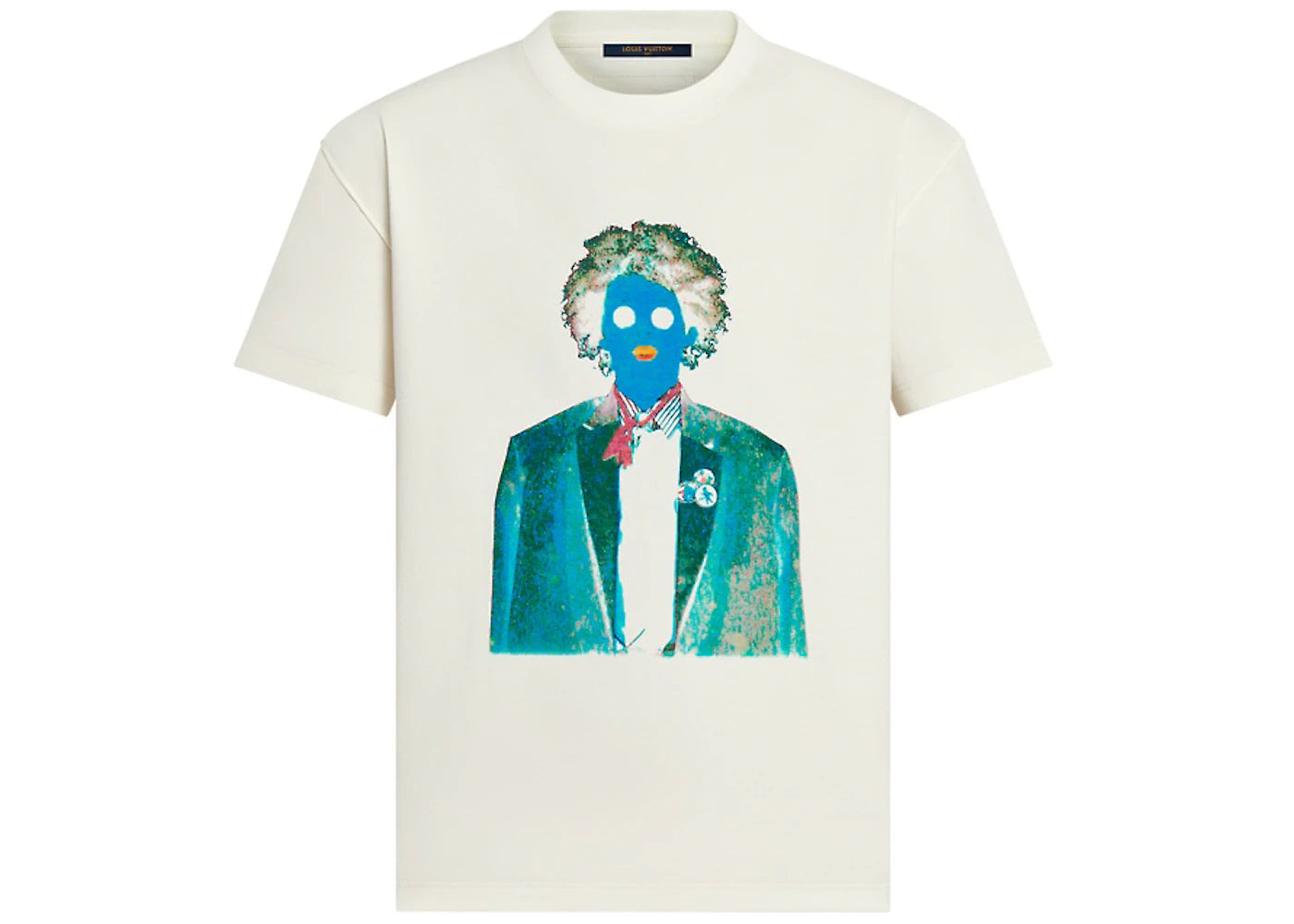 Louis Vuitton Neon Working Man Tee White
