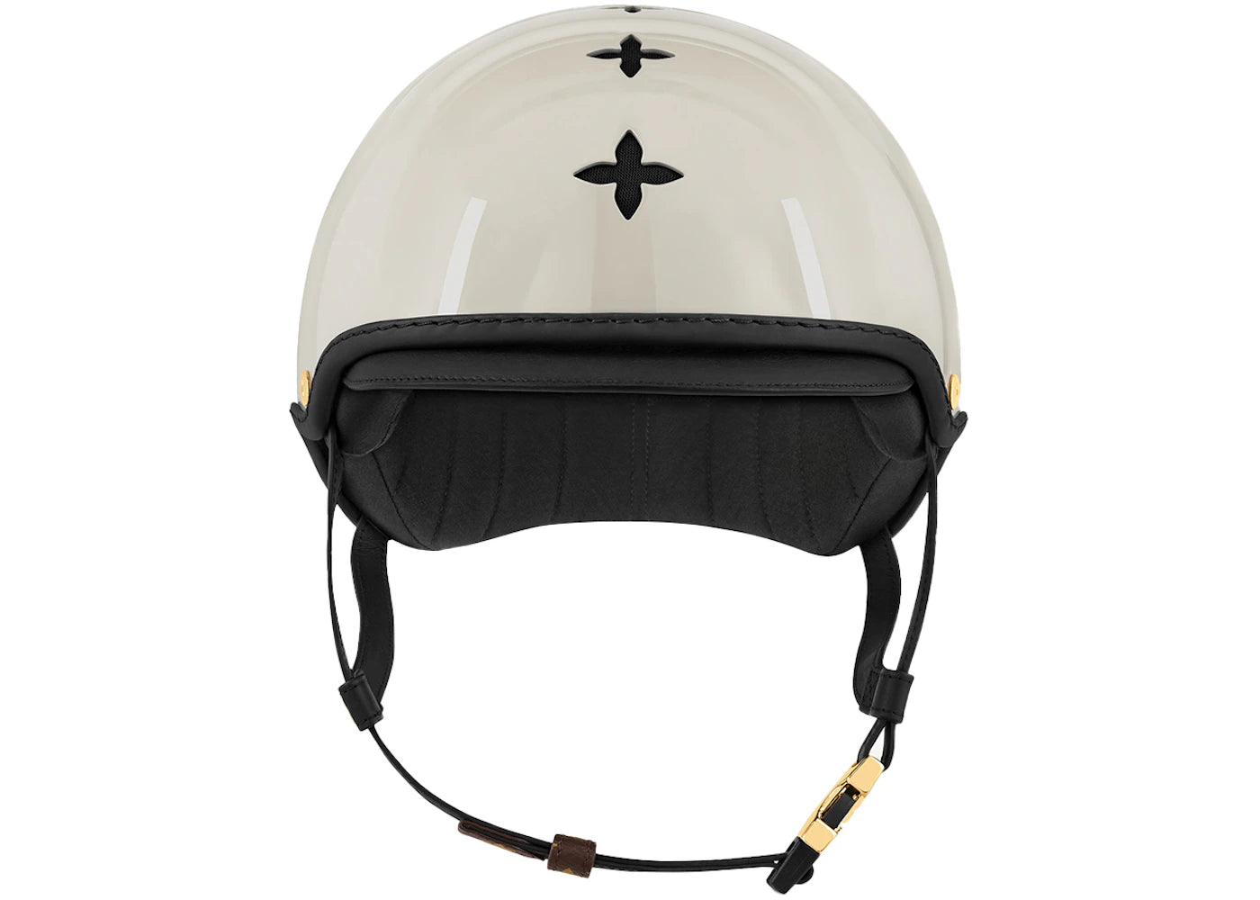 Louis Vuitton PM Bicycle Helmet Monogram/Beige/Black/Gold