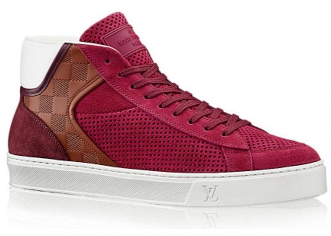 Louis Vuitton Player Maroon Damier