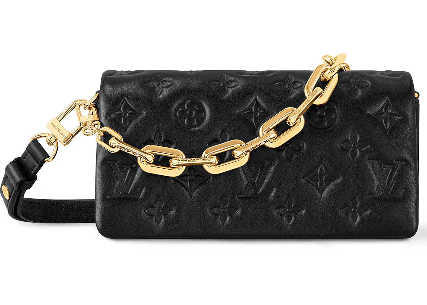 Louis Vuitton Pochette Coussin Black