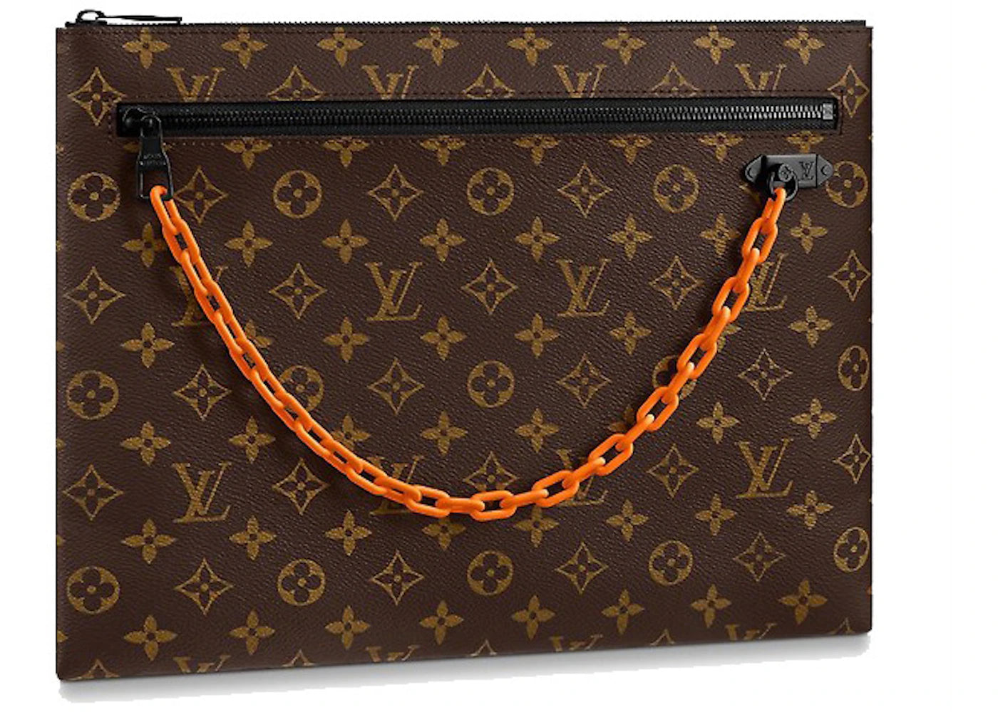 Louis Vuitton A4 Pouch Monogram Brown