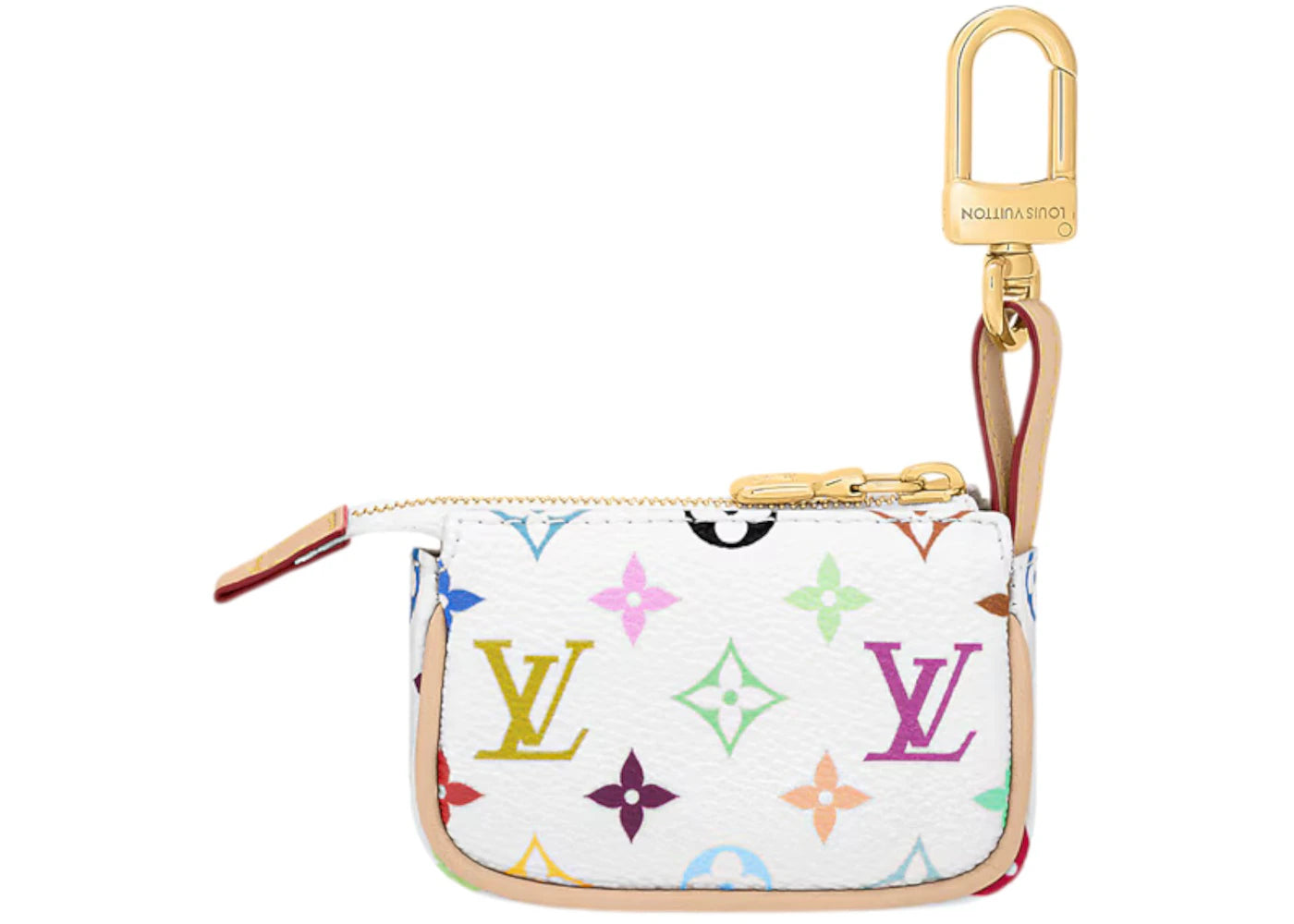 Louis Vuitton x Takashi Murakami Micro Pochette Monogram Multicolor White Multicolored