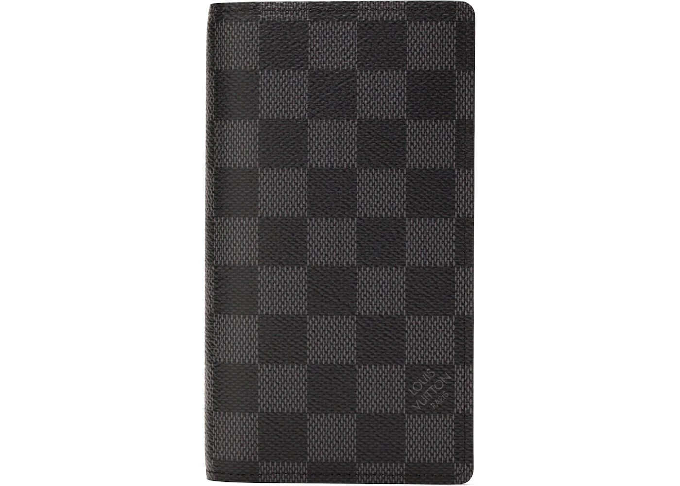 Louis Vuitton Agenda Cover Pocket Damier Graphite Black