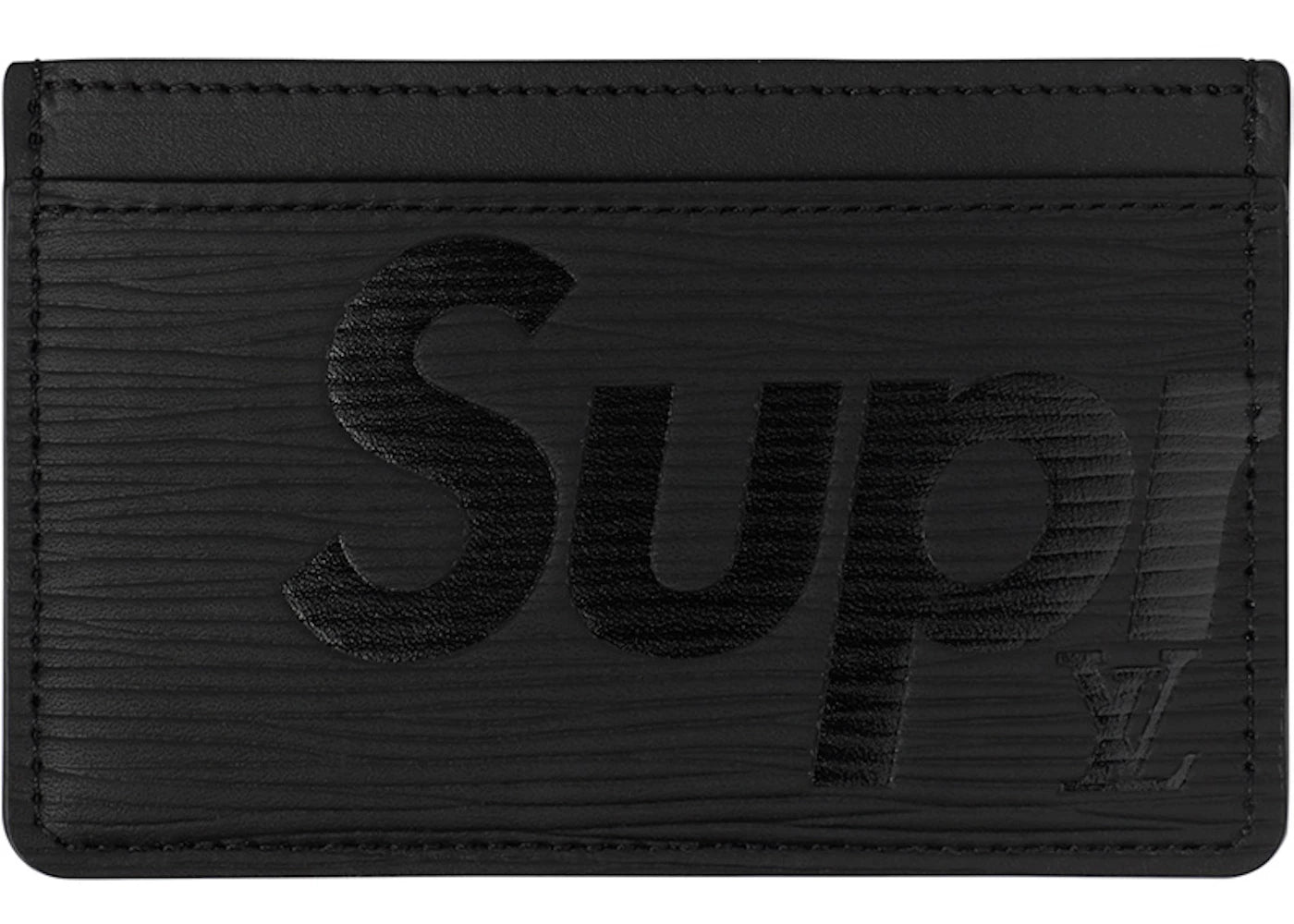 Louis Vuitton x Supreme Porte Carte Simple Epi Black
