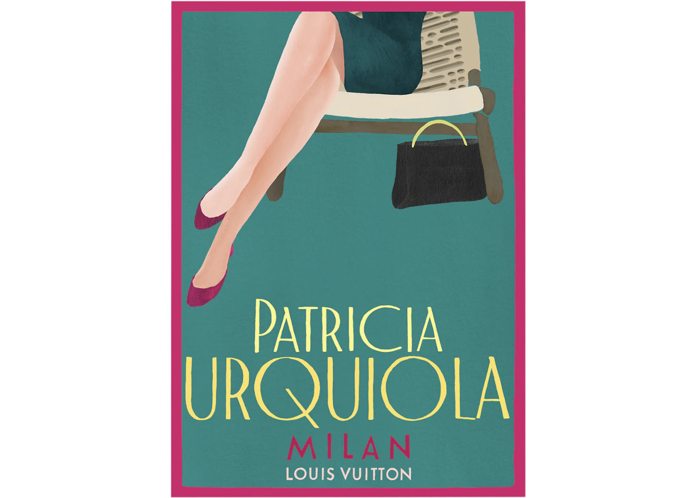 Louis Vuitton Poster Of Patrica Urquiola R98187 Multi