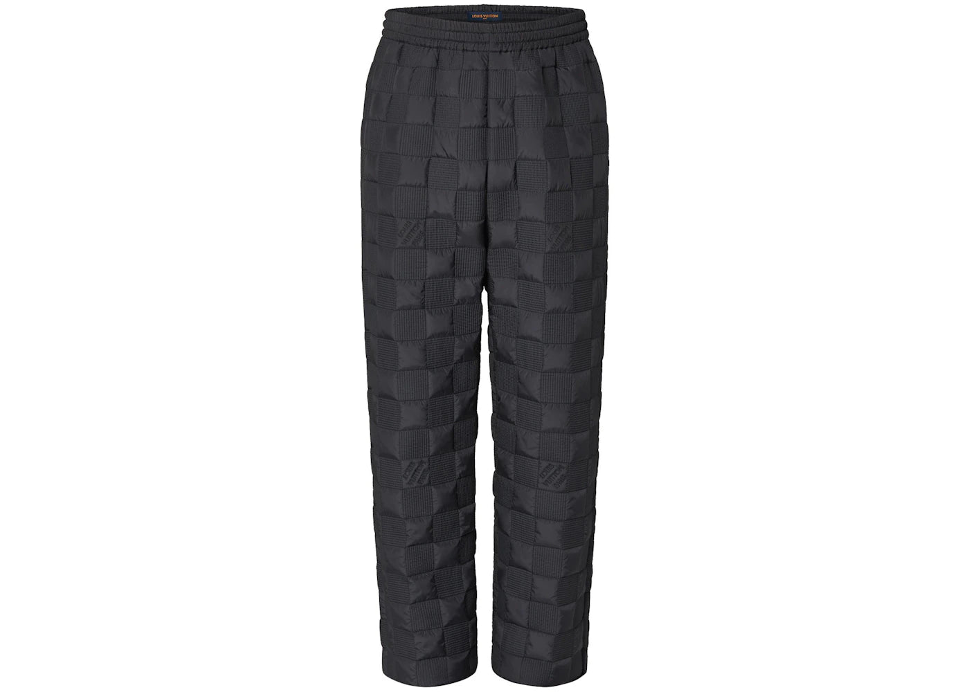 Louis Vuitton Quilted Damier Pants Dark Grey
