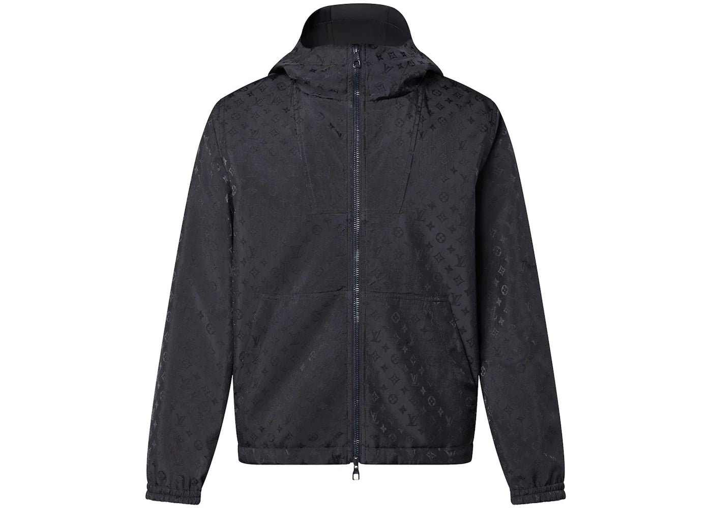 Louis Vuitton Reversible Monogram Windbreaker Dark Grey