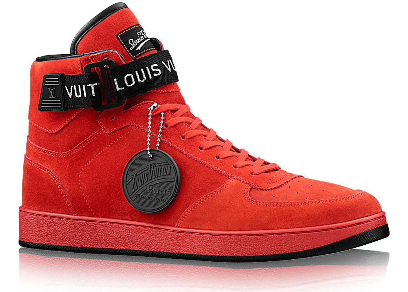 Louis Vuitton Rivoli Sneaker Red