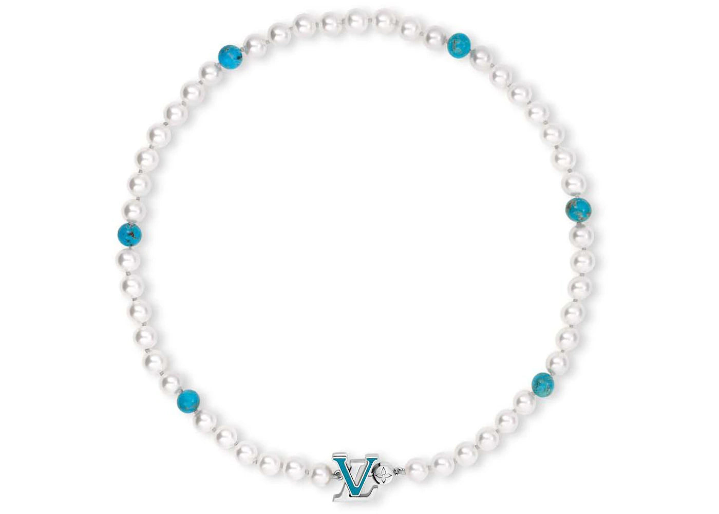 Louis Vuitton Rodeo Necklace Turquoise