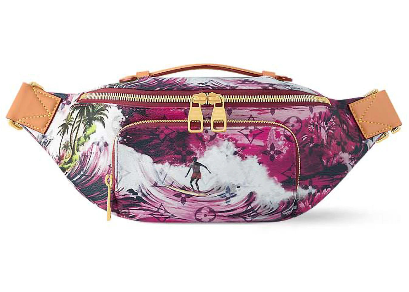 Louis Vuitton Rush Bumbag Monogram Surfin' Pink