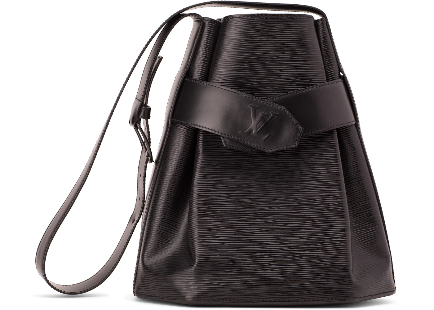 Louis Vuitton Sac D'Epaule Epi PM Black