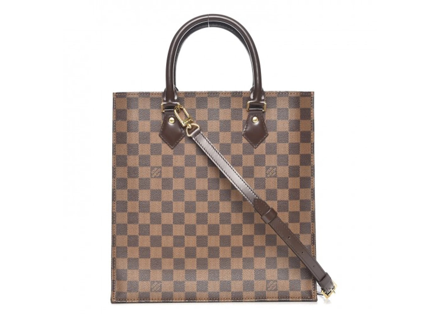 Louis Vuitton Sac Plat Nm Damier Ebene Brown