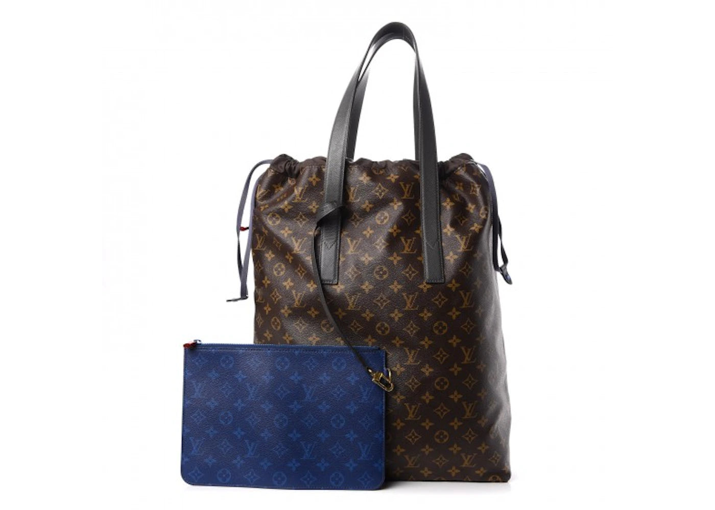 Louis Vuitton Cabas Light Monogram Brown/Pacific Blue