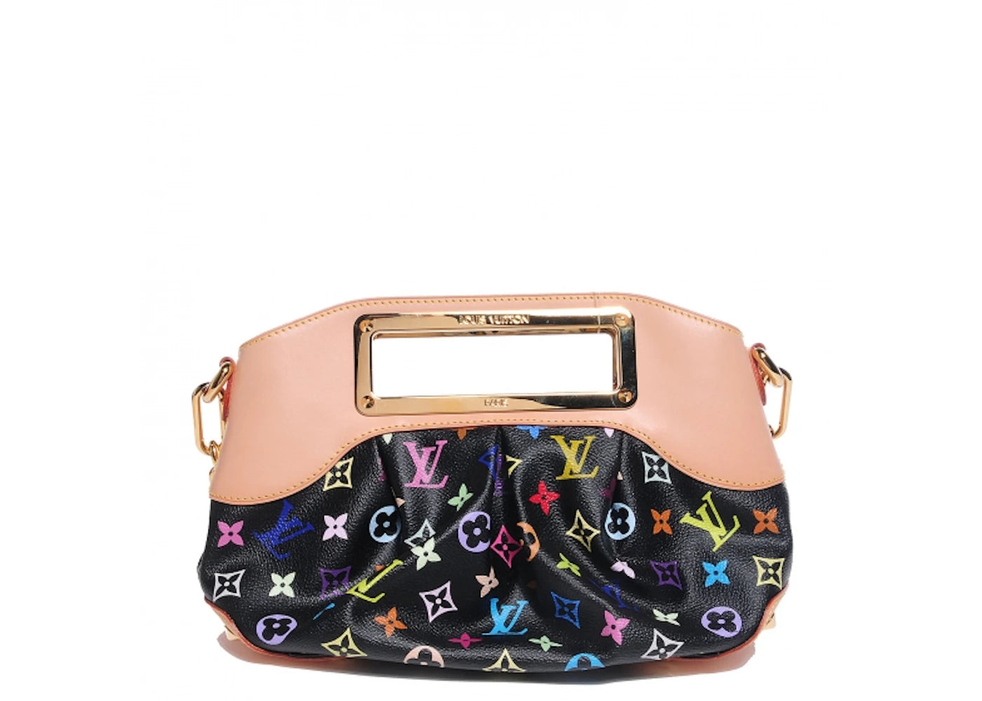 Louis Vuitton Shoulder Bag Judy Monogram Multicolor PM Noir Black