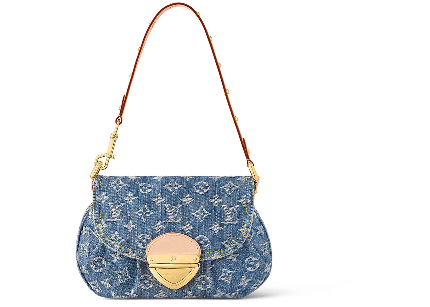 Louis Vuitton Sunset Bag Monogram Denim Blue